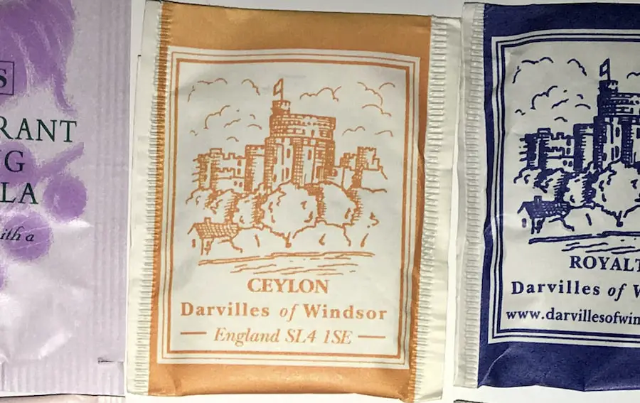 ceylon tea single serving packet