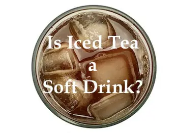 is iced tea a soft drink