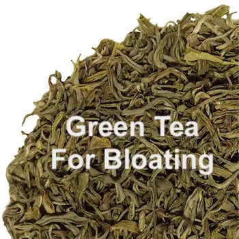 green tea for bloating