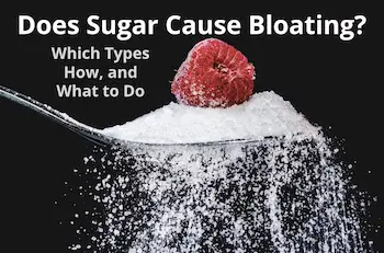 does sugar cause bloating